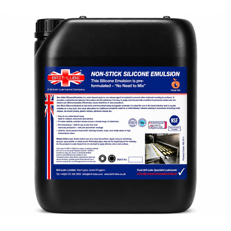 Brit-Lube Non Stick Silicone Emulsion - RTU 1 Litre