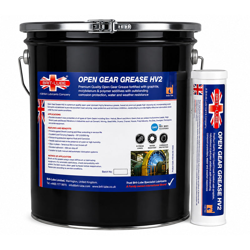 Brit-Lube Open Gear Grease HV2 12.5kg - Allow 2-3 Days