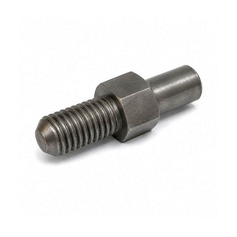 Durbal BOK10-00-001 Right Hand Galvanised Steel Threaded Stud to Fit 10mm Bore Rod Ends - Allow 2-3 Days