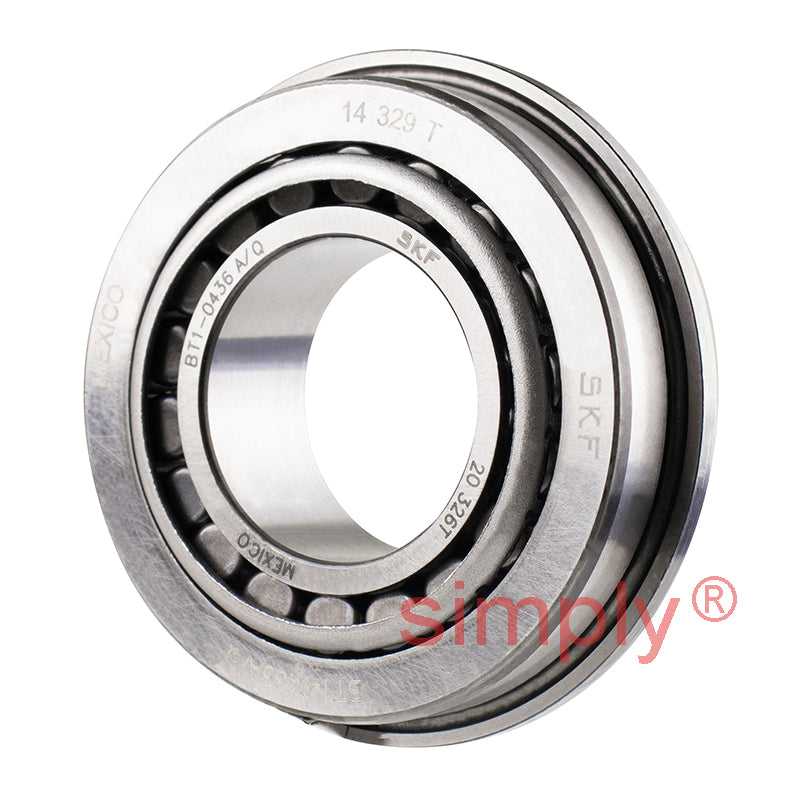 SKF BT1-0436A Metric Taper Roller Bearing with Flanged Outer Ring 31.75x64x18mm