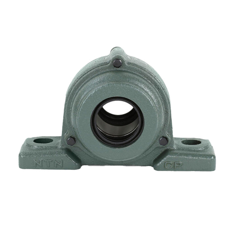 NTN C-UKPX08SD1/HS2308X Imperial Cast Iron Two Bolt Pillow / Plummer Block Housing with Cast Iron Cover - Open Version - Insert and Adaptor Sleeve Fits 1-3/8 inch Shaft - Allow 2-3 Days
