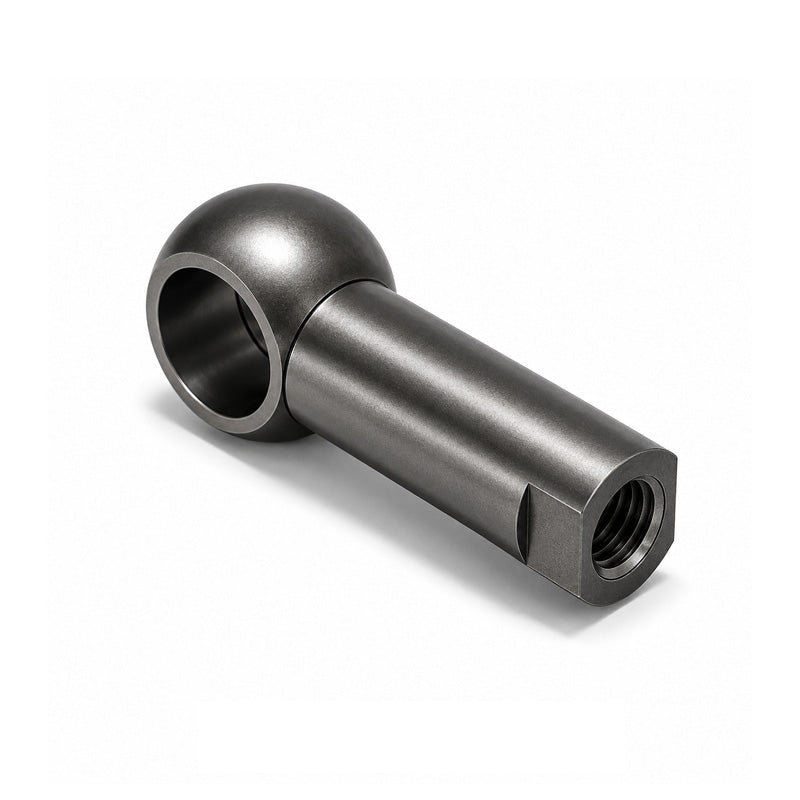 Chiavette A13 Right Hand Steel Ball Socket with Internal Snap Ring 13mm Ball Diameter M8 Thread - Allow 2-3 Days