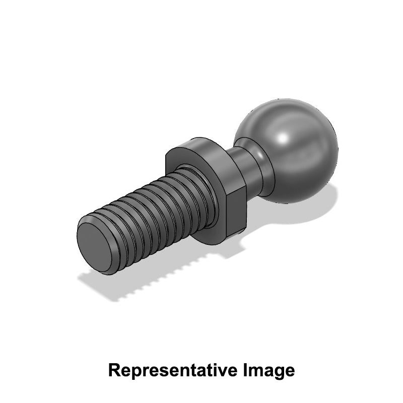 Chiavette C16 Steel Ball Stud 16mm Ball Diameter M10 Thread - Allow 2-3 Days