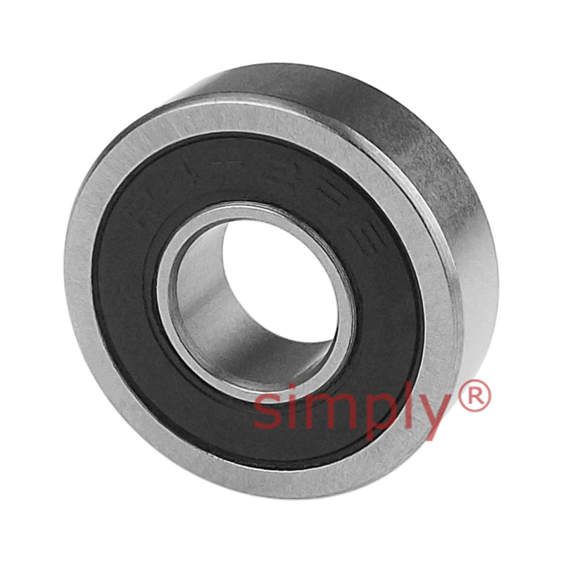 ENDURO CHR42RSLLB Ceramic Hybrid Deep Groove Bearing with Low Friction Seals 6.35x15.87x5mm