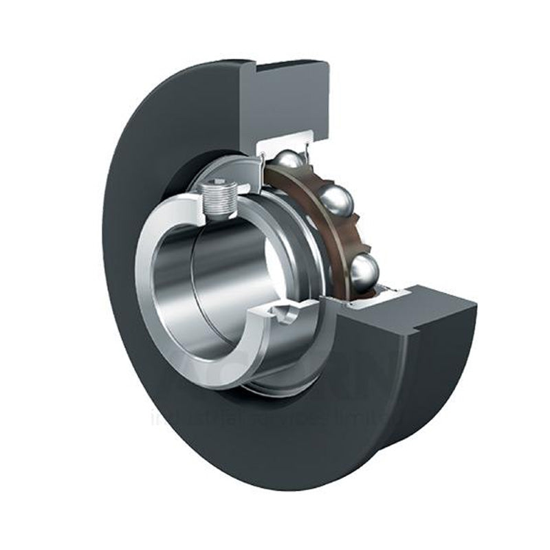 INA CRB25/70XL Metric Bearing Insert with Rubber Interliner and P Seals and Eccentric Collar 25x71.5x36mm