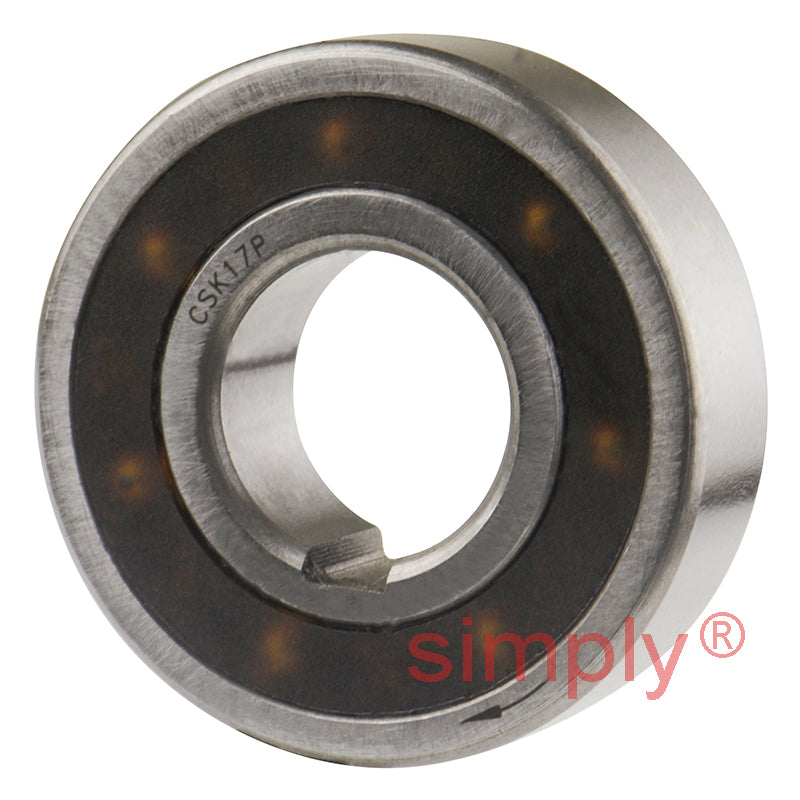 CSK17P 17mm Sprag Clutch One Way Bearing with Internal Keyway 17x40x12mm