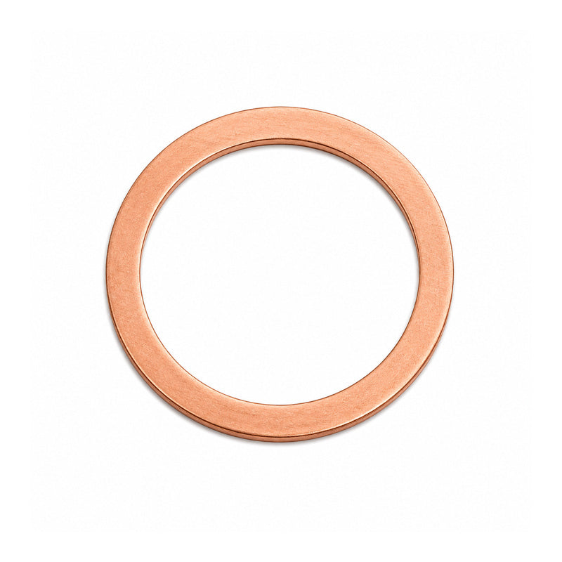 High Quality Annealed Copper Sealing Washer 10x20x1mm