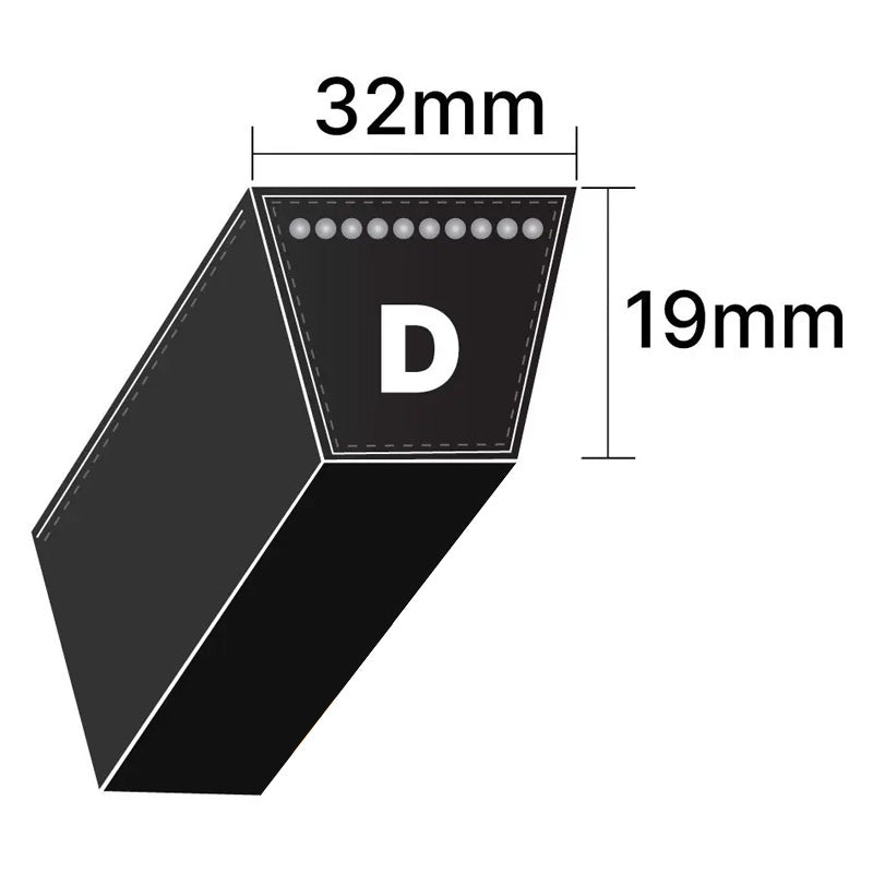 D124 Pix D-Section V-Belt