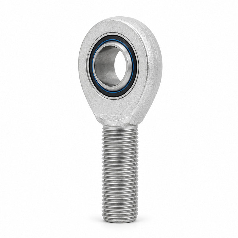 Durbal DGAL17-UK-2RS Maintenance Free Left Hand Metric Steel / PTFE Lined Male Rod End M16 Thread
