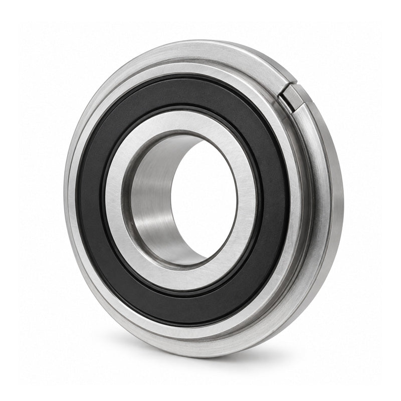 FAG 60102RS1NR/C3 Rubber Sealed Snap Ring Deep Groove Ball Bearing 50x80x16mm 