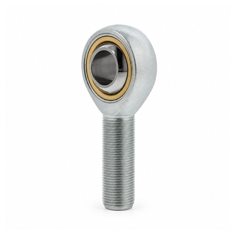 Durbal DPOS14 Maintenance Required Right Hand Metric Steel Male Rod End M14 Thread