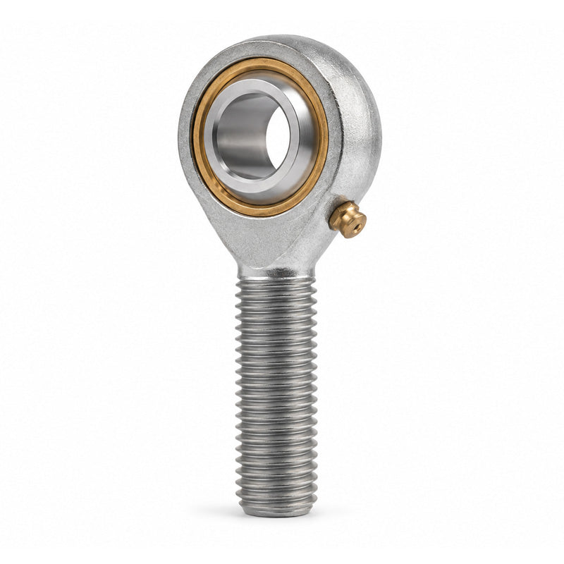 Durbal DPOSL05 Maintenance Required Left Hand Metric Steel Male Rod End M5 Thread