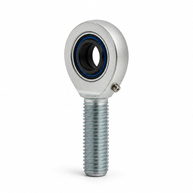 Durbal DSA17ES-2RS Maintenance Required Right Hand Metric Steel Male Rod End with Seals M16 Thread