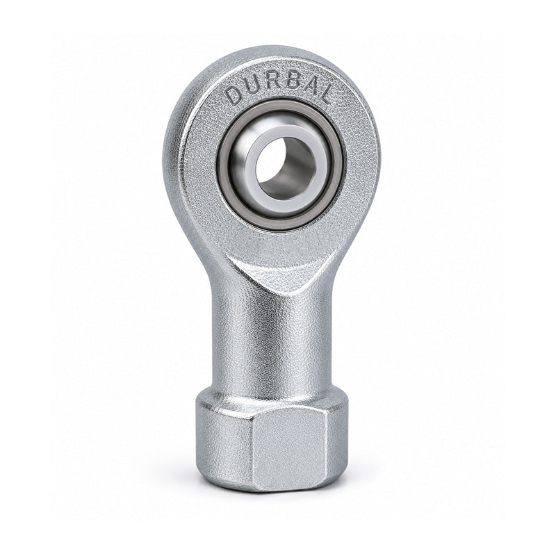 Durbal DSI40-T/K Maintenance Free Right Hand Metric Steel / PTFE Lined Female Rod End M42x3 Thread