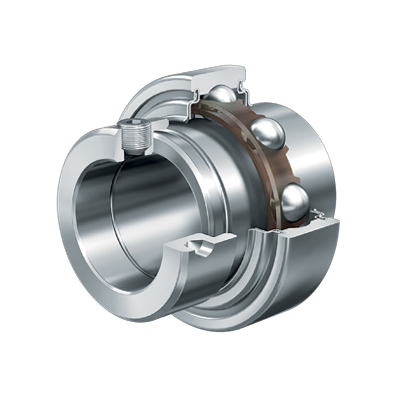 INA E30XLKRR Metric Parallel Outer Bearing Insert with R Seals and Eccentric Collar 30x62x48.5mm