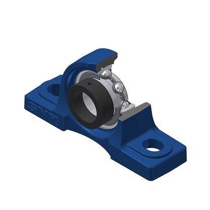 SNR ESP204-12 Imperial Cast Iron Two Bolt Pillow / Plummer Block Housing with 3/4 inch Eccentric Collar Insert - Allow 2-3 Days