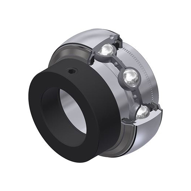 SNR EX308AGR Metric Full Width Spherical Outer Agricultural Bearing Insert 40mm Bore 90mm Outside Diameter with Eccentric Collar - Allow 2-3 Days