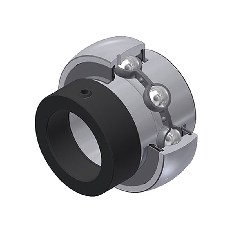 SNR EX210-31G2 Imperial Full Width Spherical Outer Bearing Insert 1-15/16 inch Bore 90mm Outside Diameter with Eccentric Collar - Allow 2-3 Days