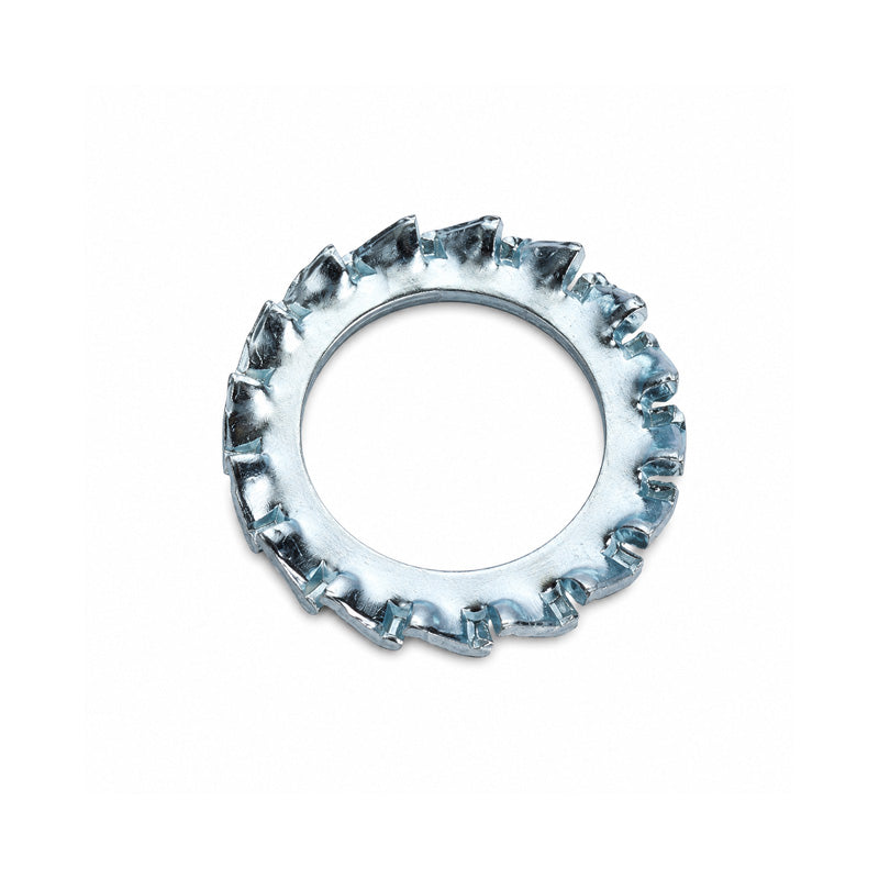 Unifix M20x33x1.4mm External Serrated Washer DIN 6798A with Bright Zinc Plated Finish - Allow 2-3 Days