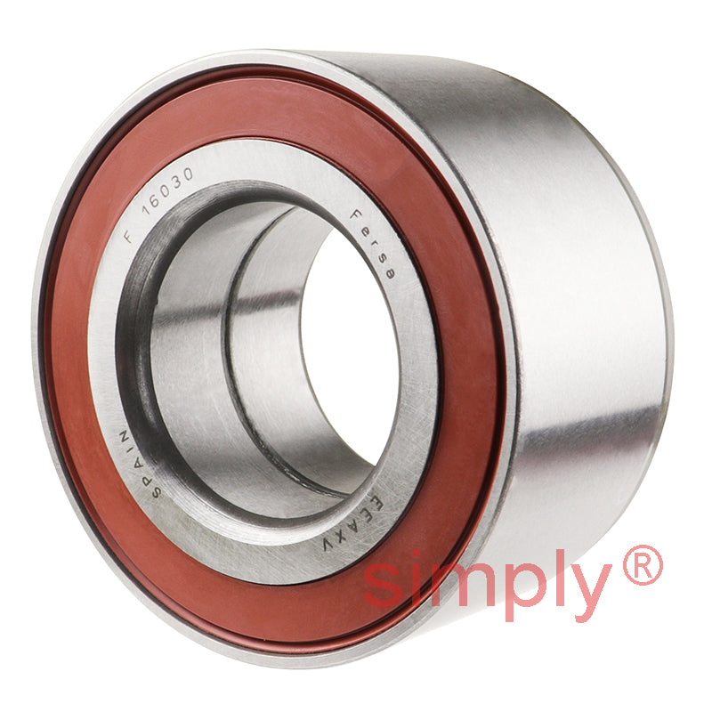 F16030 Rubber Sealed Double Row Wheel Bearing 37x72x37mm