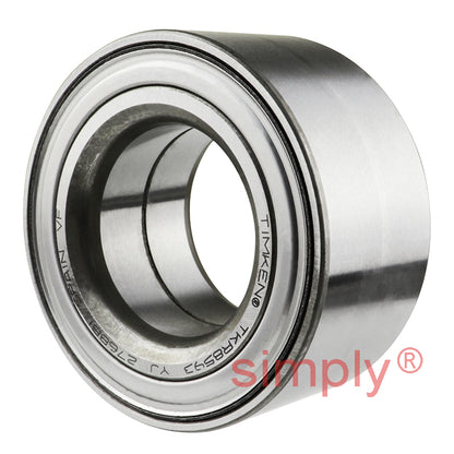 Fersa F-16055 Rubber Sealed Double Row Wheel Bearing 40x75x37mm
