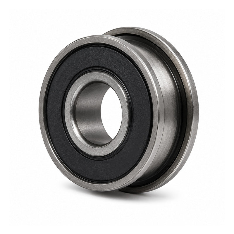 ENDURO F6082RS Sealed Flanged Extended Inner Deep Groove Bearing 8x22/24x7/8mm