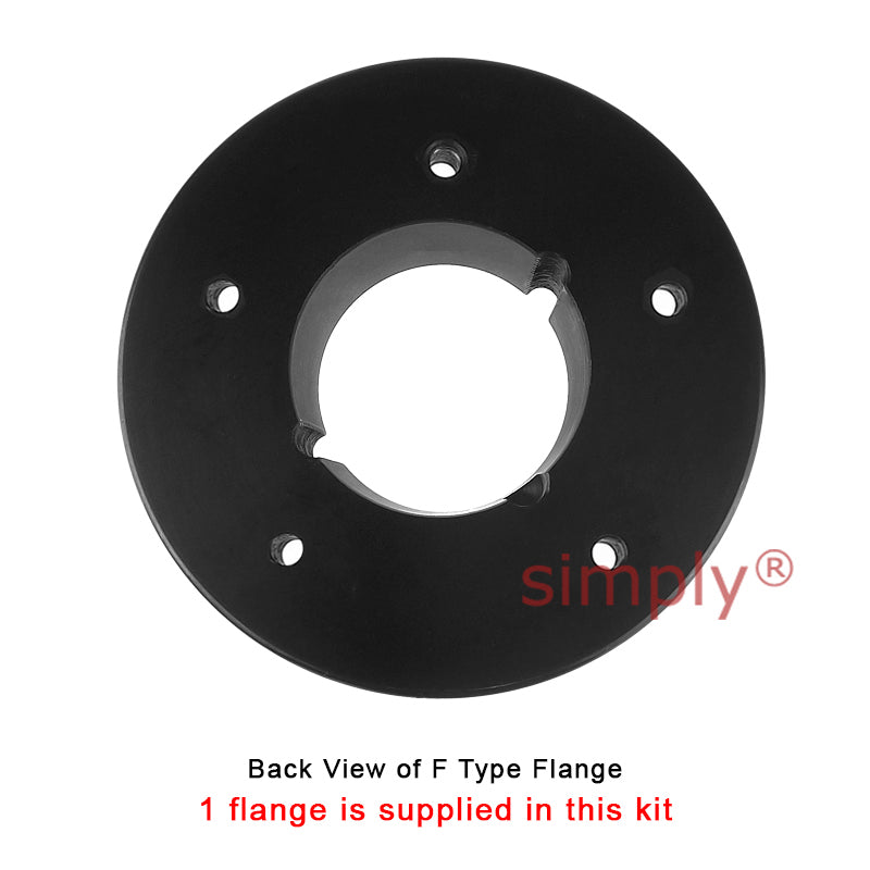 Major Brand F60H/F60F Inner/Outer Facing Taper Bores Type Tyre Drive Coupling Assembly with Fire Resistant Antistatic (F.R.A.S) Tyre