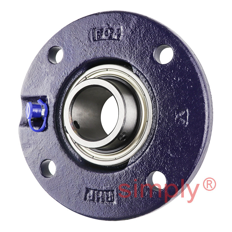 RHP FC30-RHP Four Bolt Round Cast Iron Flanged Bearing Unit and 30mm Insert
