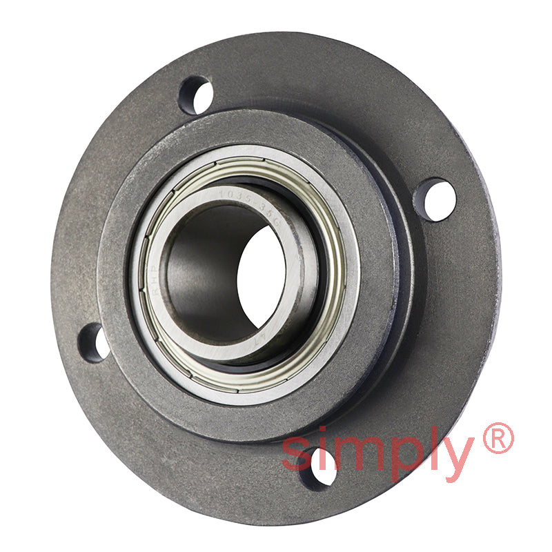 RHP FC35-RHP Four Bolt Round Cast Iron Flanged Bearing Unit and 35mm Insert