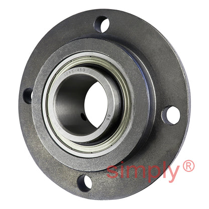 RHP FC45-RHP Four Bolt Round Cast Iron Flanged Bearing Unit and 45mm Insert