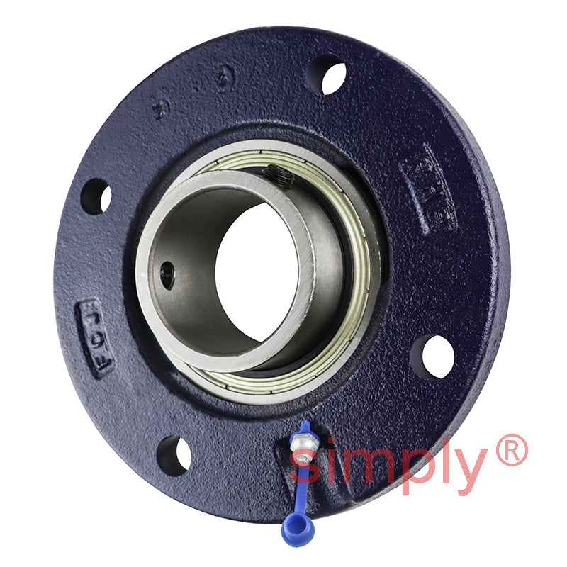 RHP FC50A-RHP Four Bolt Round Cast Iron Flanged Bearing Unit and 50mm Insert