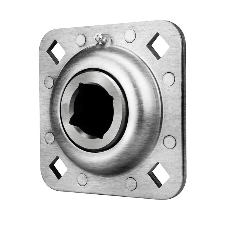 Major Brand FD209114SQ Seedbed Finisher Square Bore Relubricatable Flanged Disc with Bolt Slots 1.3x5x1.6845 inch