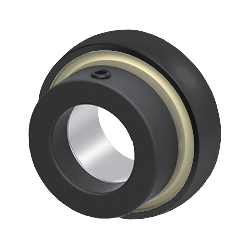FK FJ-SBR203 Metric Precision Bearing Insert with Grub Screw Locking and Rubber Seating Ring  17mm Bore