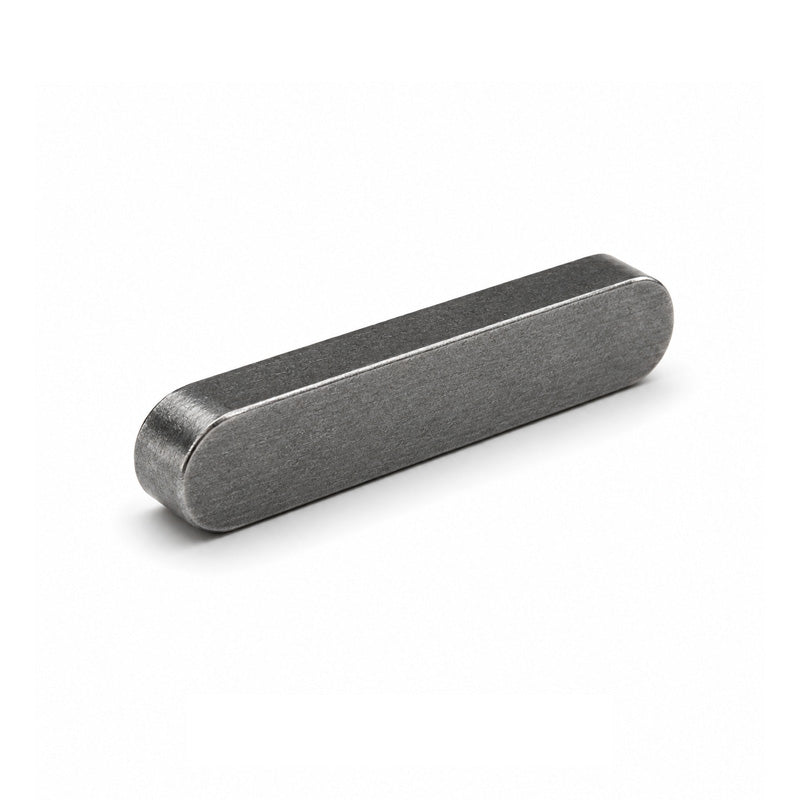 Metric Stainless Steel A4-316 Feather Key with 2 Rounded Ends 10x8x30mm - Allow 2-3 Days