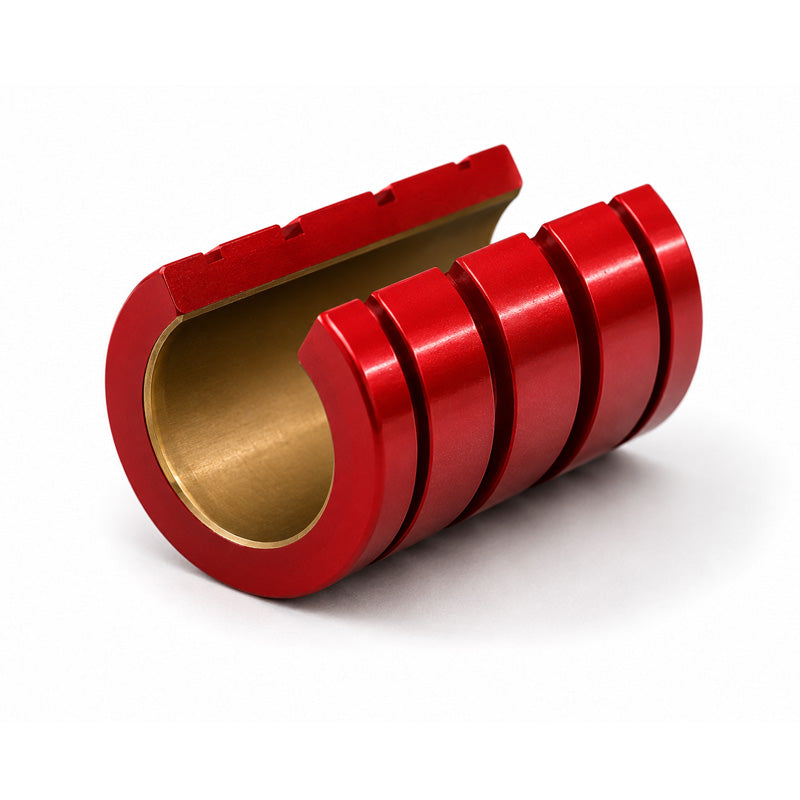 PBC FLN 12 Imperial Open Precision Linear Plain Bearing with Frelon Gold 0.75x1.25x1.625 inch (Allow 2-3 Days)