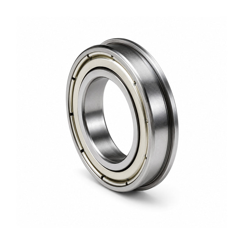 SF6800ZZ Budget Metal Shielded Stainless Steel Flanged Thin Section Deep Groove Ball Bearing 10x19x5mm