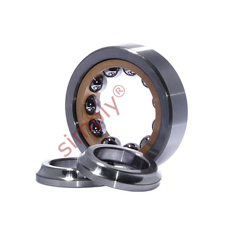 Premier Budget Brass Caged Imperial QJM4-1/4 Four Point Contact Ball Bearing 4-1/4x8-3/4x1-3/4 inch