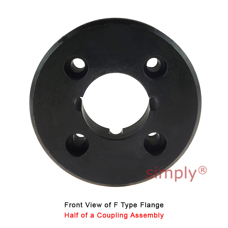 Major Brand F50F-MB Drive Coupling Inner Tapered Locking Bush Type Max Bush Bore 32mm / 1-1/4 inch