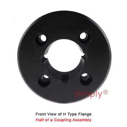 Major Brand F40H-MB Drive Coupling Outer Tapered Locking Bush Type Max Bush Bore 25mm / 1 inch