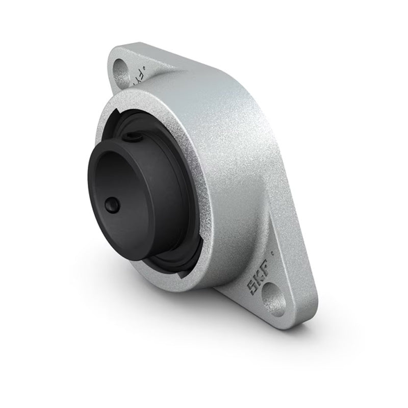 SKF FYT2TFVA228 Y Bearing Two Bolt Oval High Temperature Flange Unit Housing with Graphite Cage Insert for Imperial Shaft 2 inch
