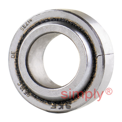 SKF GE10C Maintenance Free Spherical Plain Bearing Steel / Bronze 10x19x9x6mm