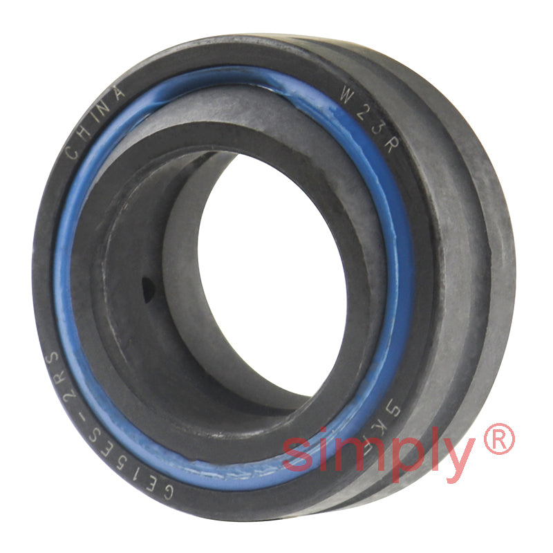SKF GE15ES2RS Double Sealed Spherical Plain Bearing 5x26x9x12mm