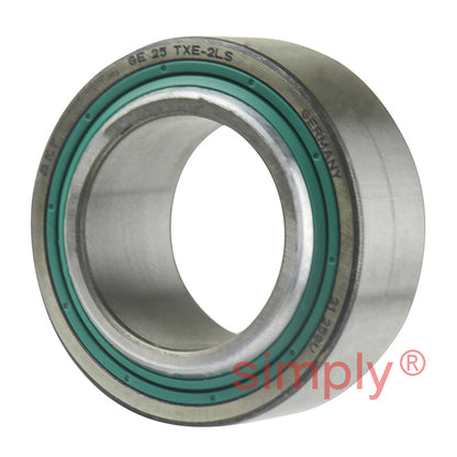 SKF GE25TXE2LS Maintenance Free Spherical Plain Bearing Steel / PTFE Fabric 25x42x20x16mm