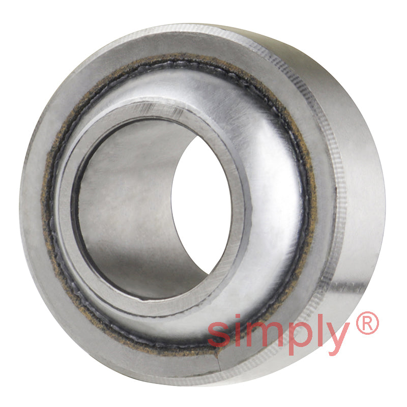 SKF GEH17C Maintenance Free Spherical Plain Bearing Steel / Bronze 17x35x20x12mm