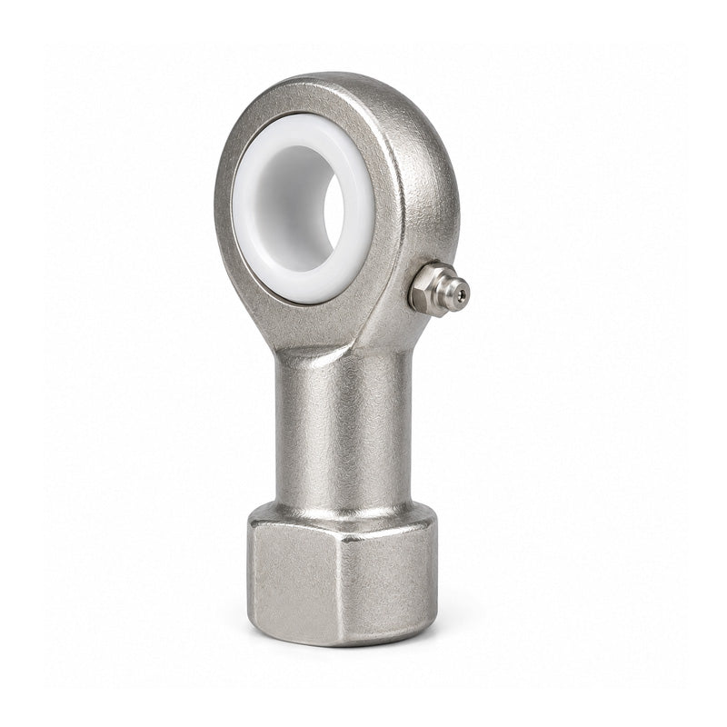 Fluro GILRSW20BO Left Hand Stainless Steel / PTFE Lined Maintenance Free Studded Female Rod End M20 Thread