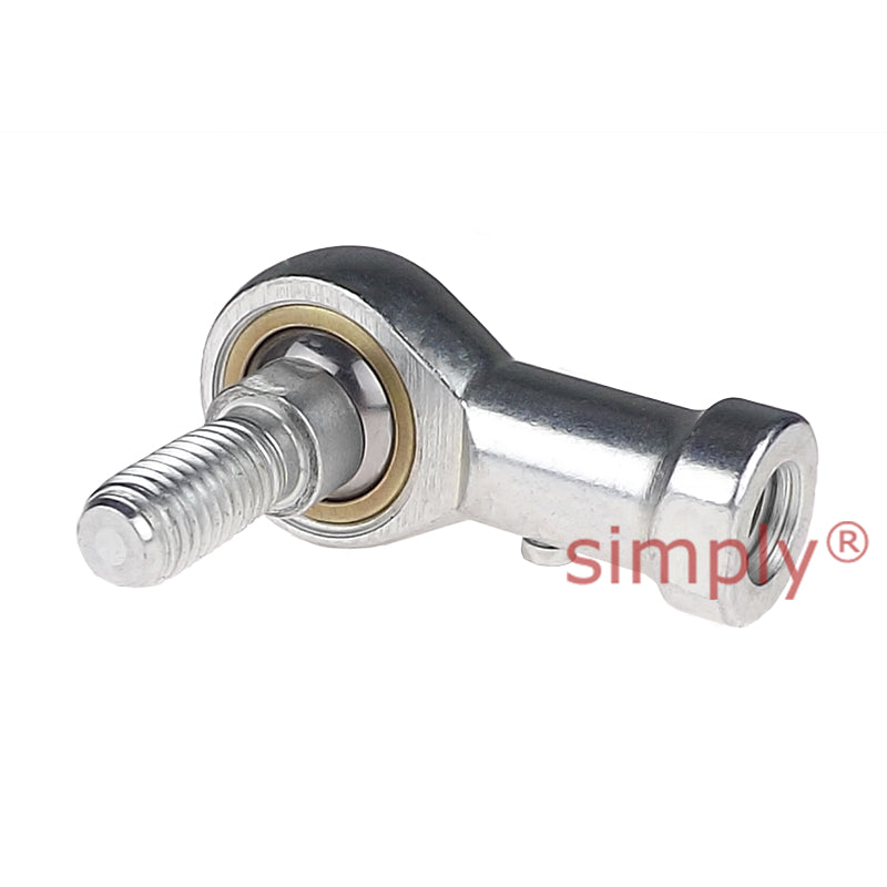 Fluro GIS20BO Right Hand Steel / Bronze Lined Maintenance Free Studded Female Rod End M20 Thread