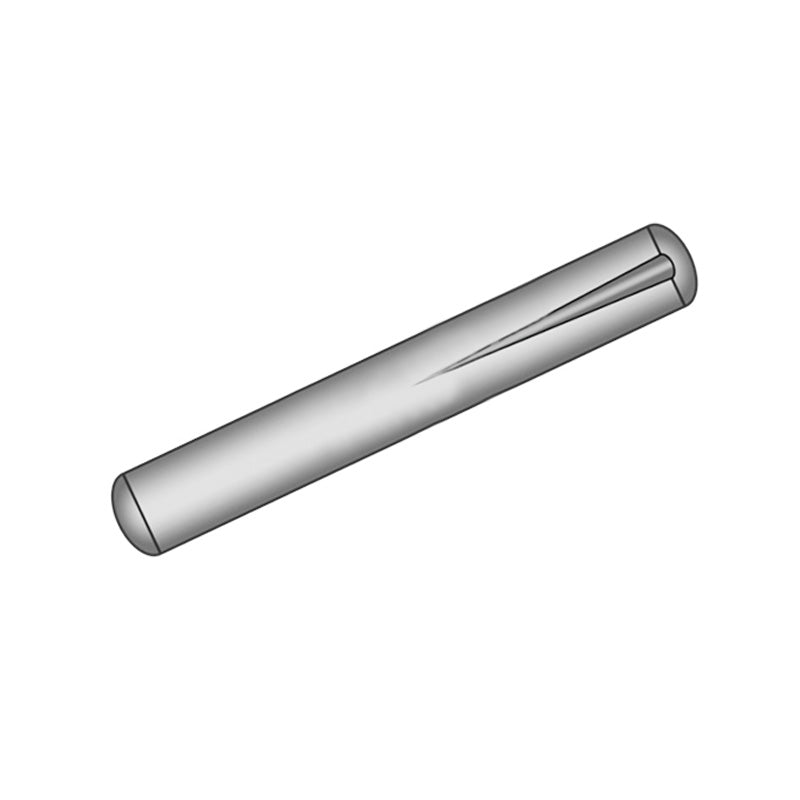 Metric Stainless Steel GP2 Groove Pin with Half Length Taper Groove 2x6mm - Allow 2-3 Days