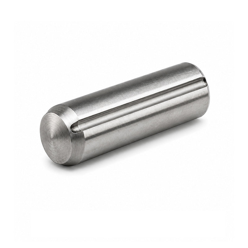 Imperial Steel GP3 Groove Pin with Full Length?Parallel Groove 1/4x2 inch - Allow 2-3 Days