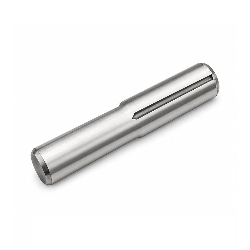 Metric Stainless Steel (A4) GP4 Groove Pin with Half Length Reverse Taper Groove 12x24mm - Allow 2-3 Days