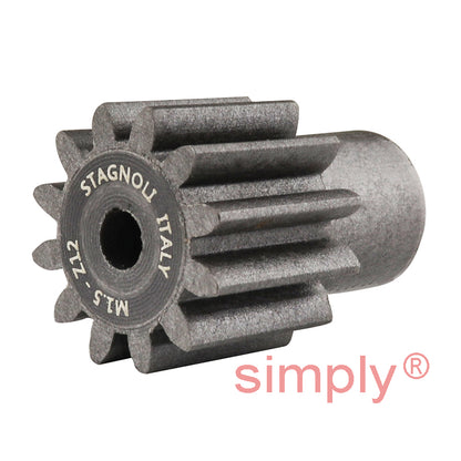 PS15/12B-5 Metric Glass Filled Nylon Spur Gear 12 Tooth 1.5 Mod Pilot Bored 5mm